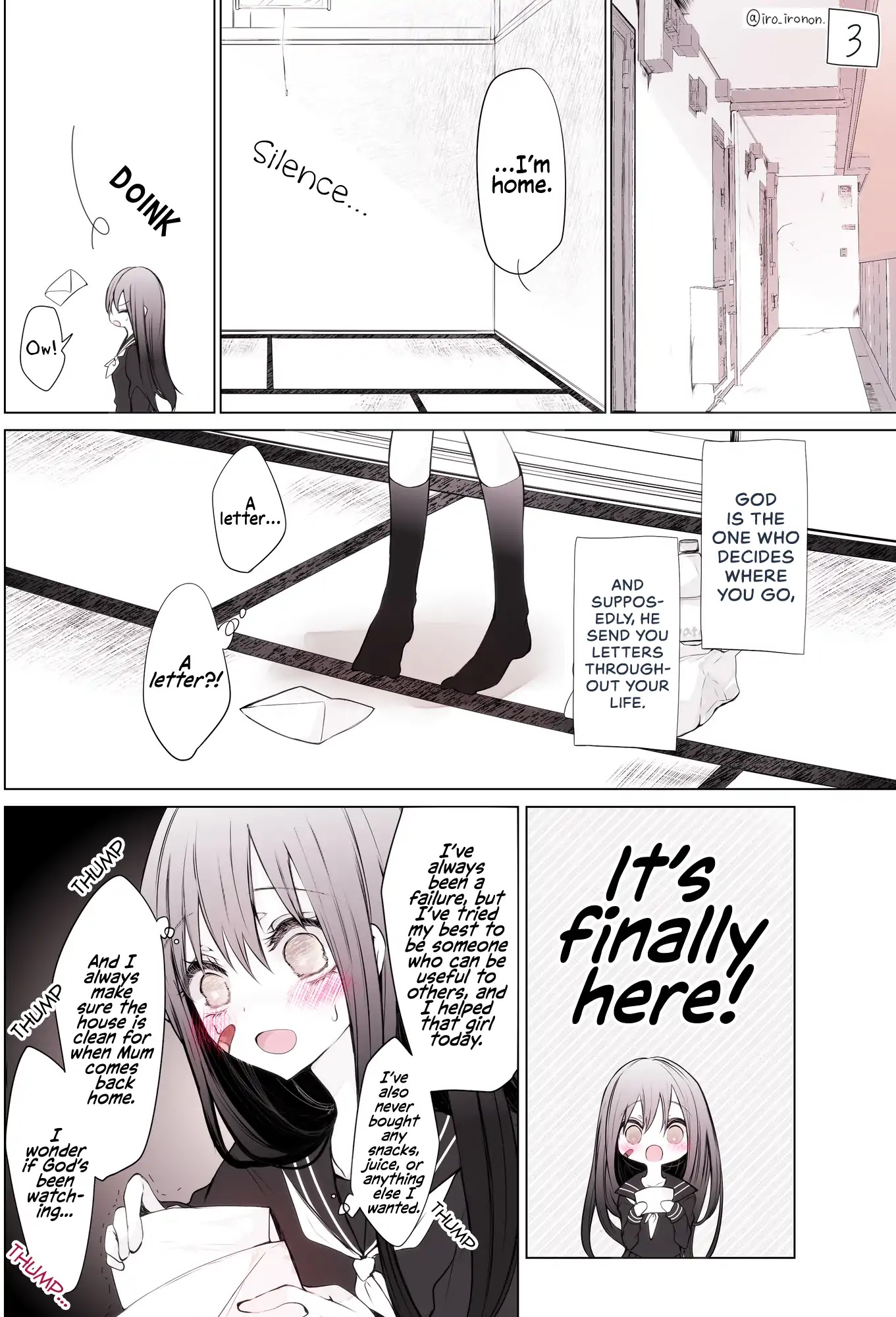 The Worthless Girl Who Wanted To Go To Heaven Chapter 0 page 3 - Chapter 0: Oneshot