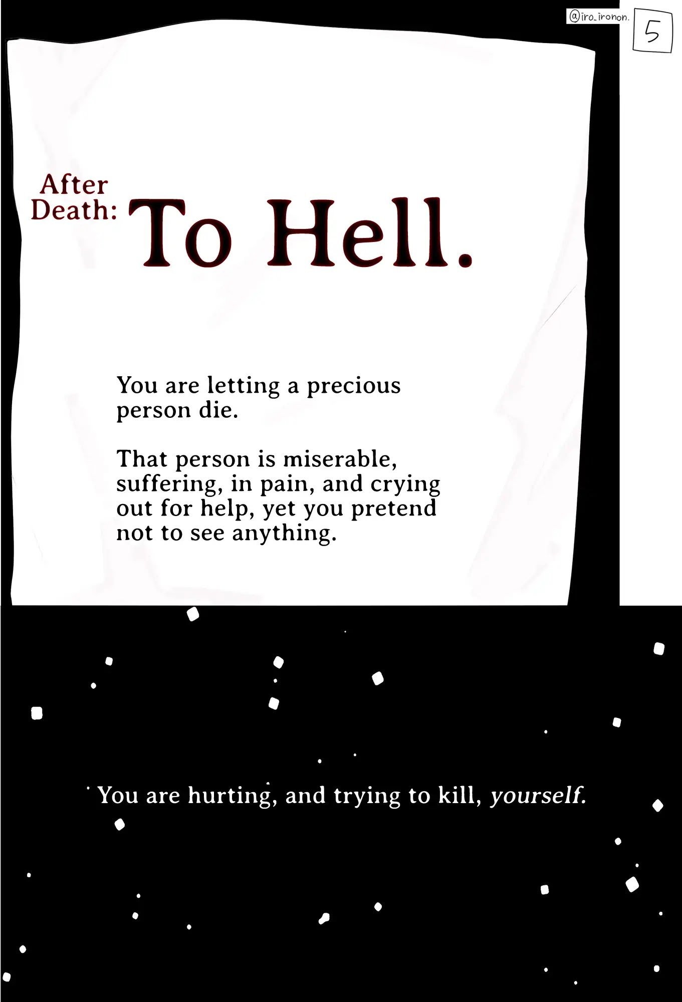 The Worthless Girl Who Wanted To Go To Heaven Chapter 0 page 5 - Chapter 0: Oneshot