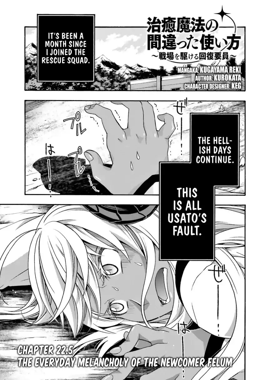 The Wrong Way to use Healing Magic Chapter 22.5 page 1 - Chapter 22.5