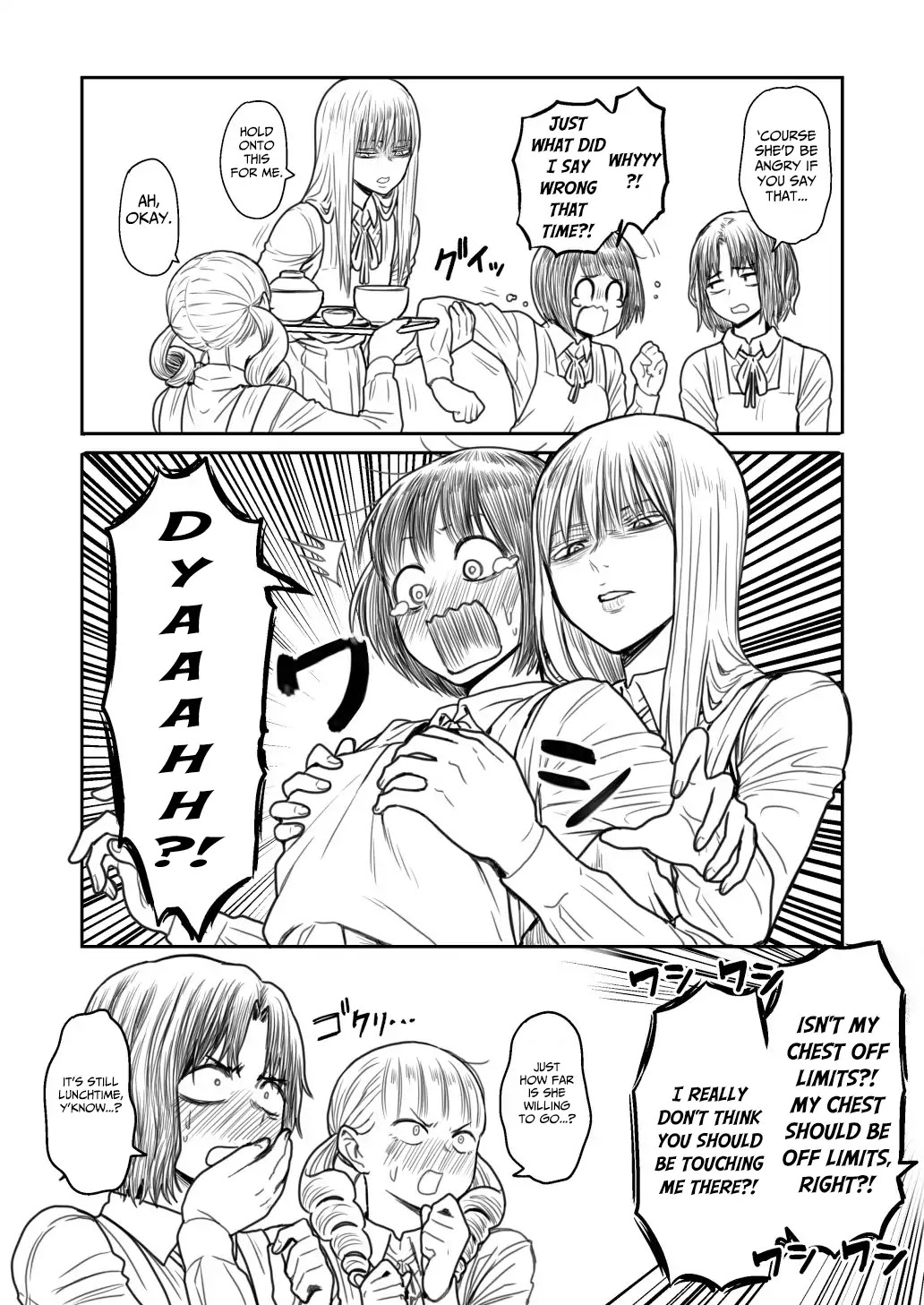 The Young Lady and Her Lackeys Are Going to Pick on the Transfer Student Chapter 0 page 7 - Chapter 0: Oneshot
