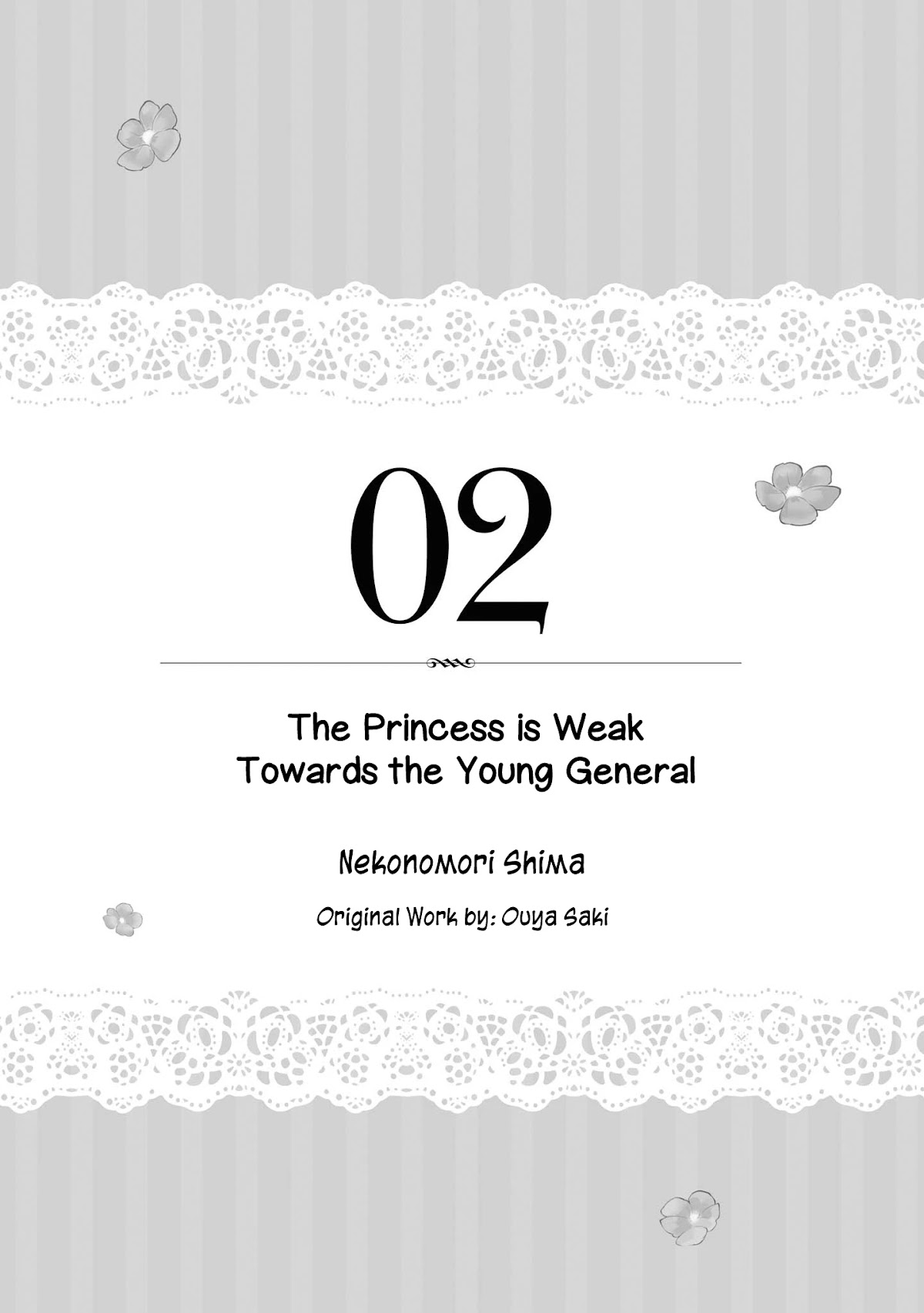The Young Lady Can't Escape From Her Doting Husband ♡ Chapter 2 page 1 - Chapter 2: The Princess is Weak Towards the Young General