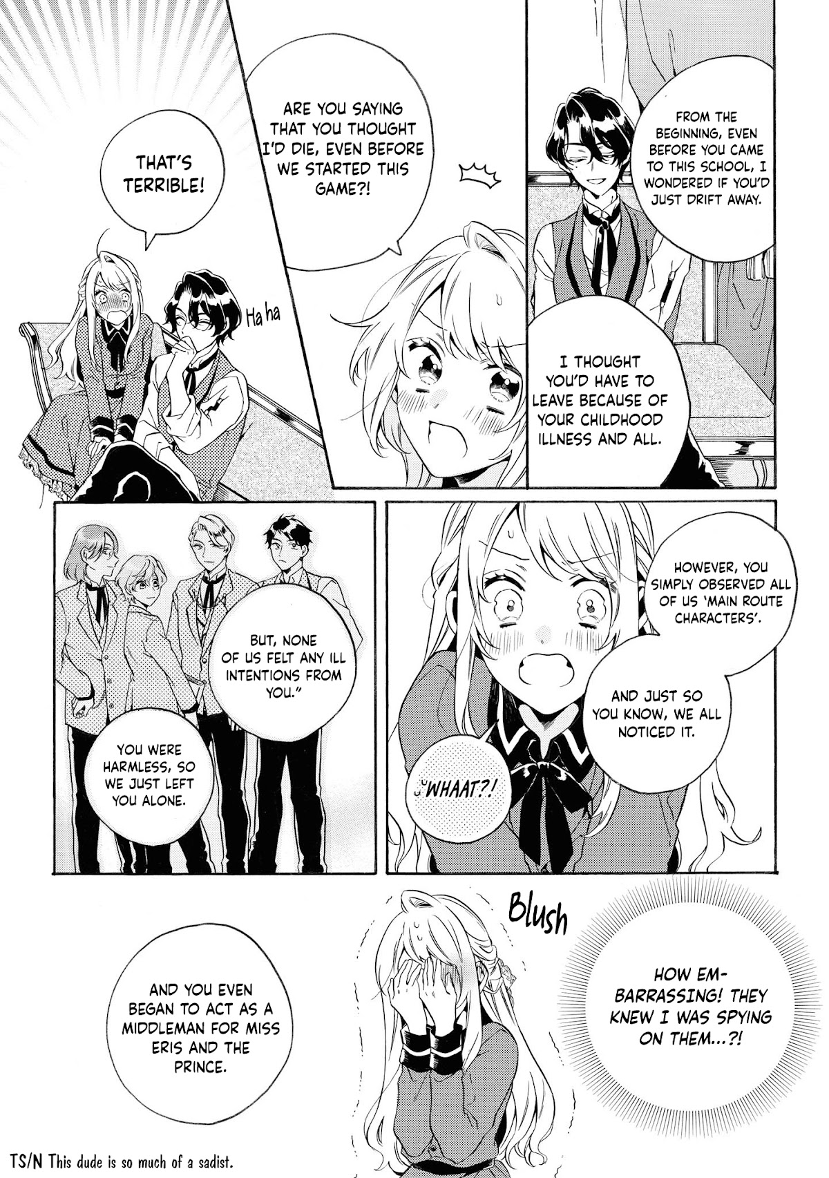 The Young Lady Can't Escape From Her Doting Husband ♡ Chapter 3 page 10 - Chapter 3: The Otome Game’s Season Will Begin, but it’s too Difficult for me who’s a Mob