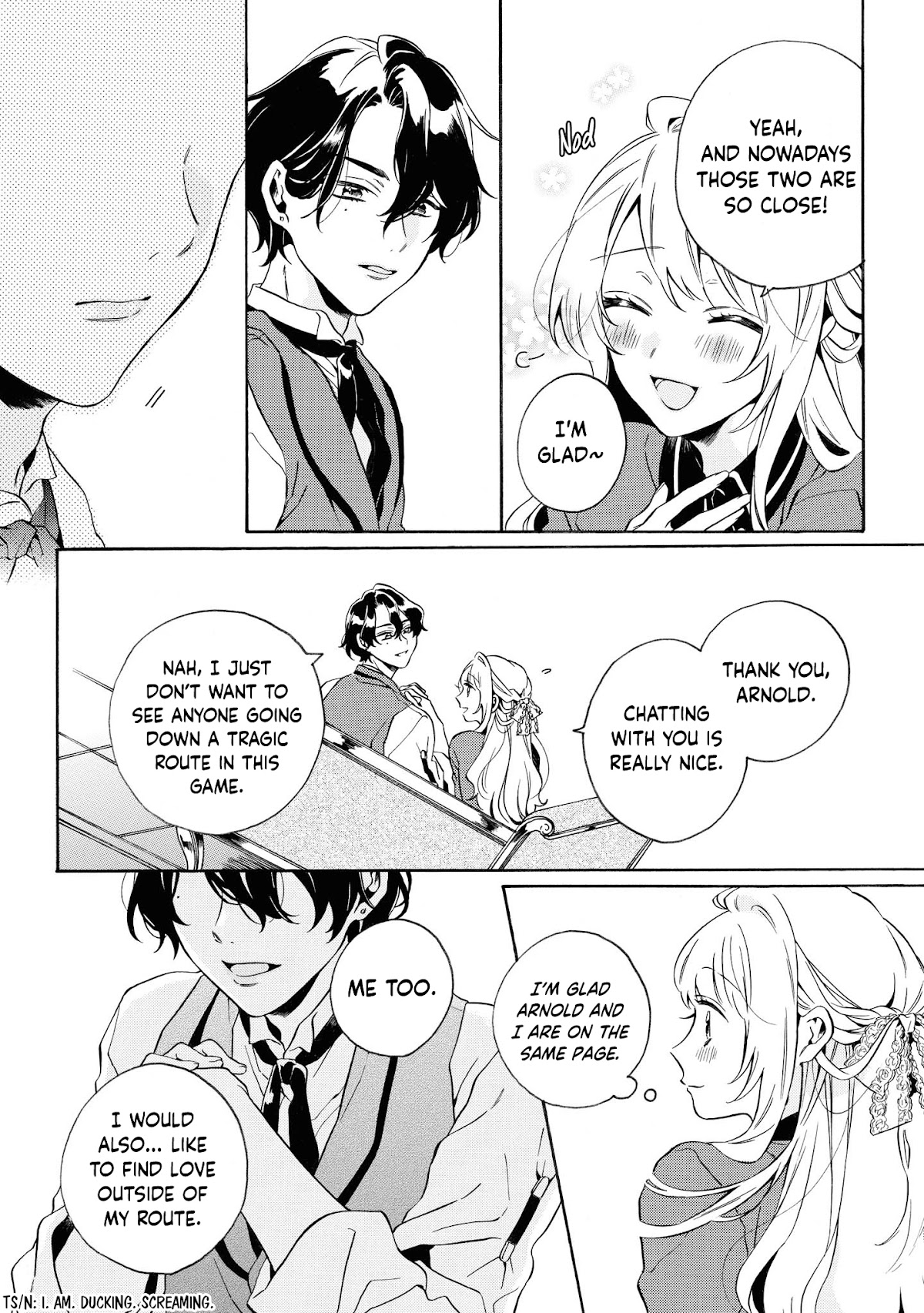 The Young Lady Can't Escape From Her Doting Husband ♡ Chapter 3 page 12 - Chapter 3: The Otome Game’s Season Will Begin, but it’s too Difficult for me who’s a Mob