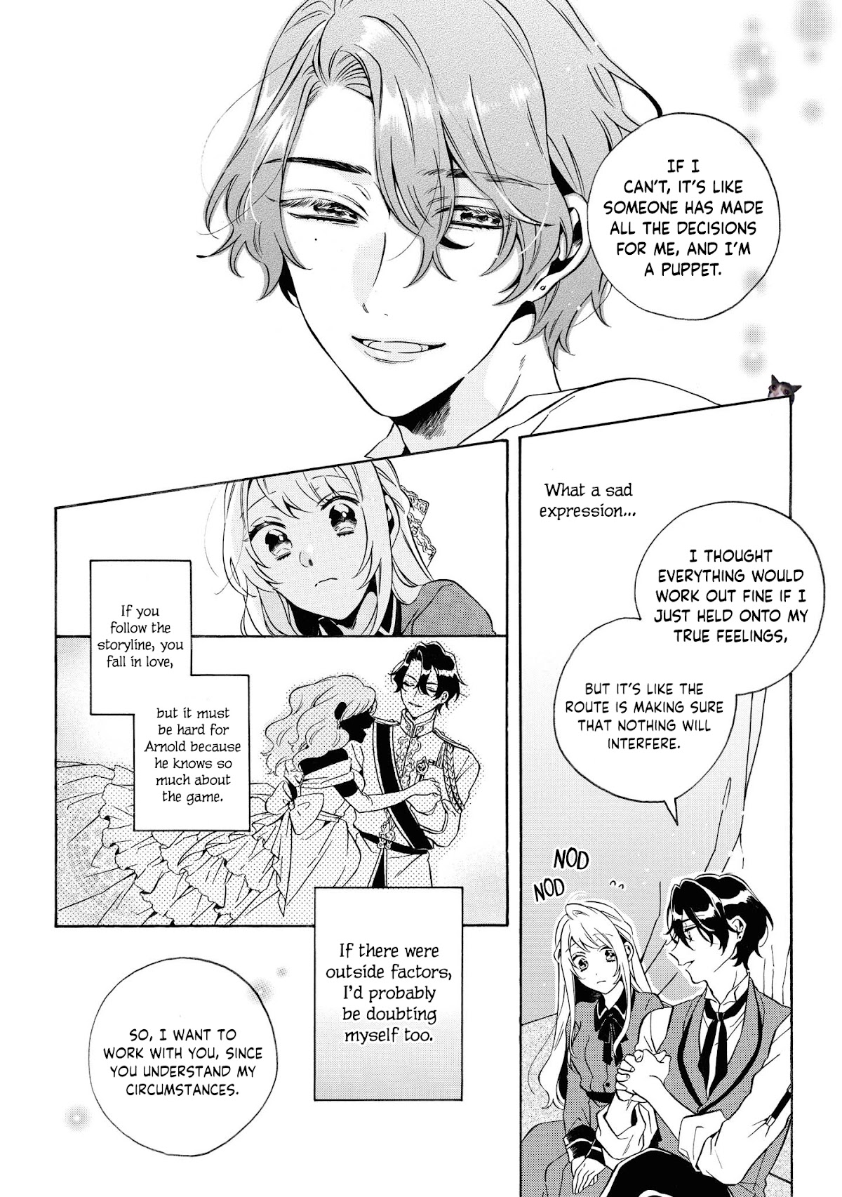 The Young Lady Can't Escape From Her Doting Husband ♡ Chapter 3 page 13 - Chapter 3: The Otome Game’s Season Will Begin, but it’s too Difficult for me who’s a Mob