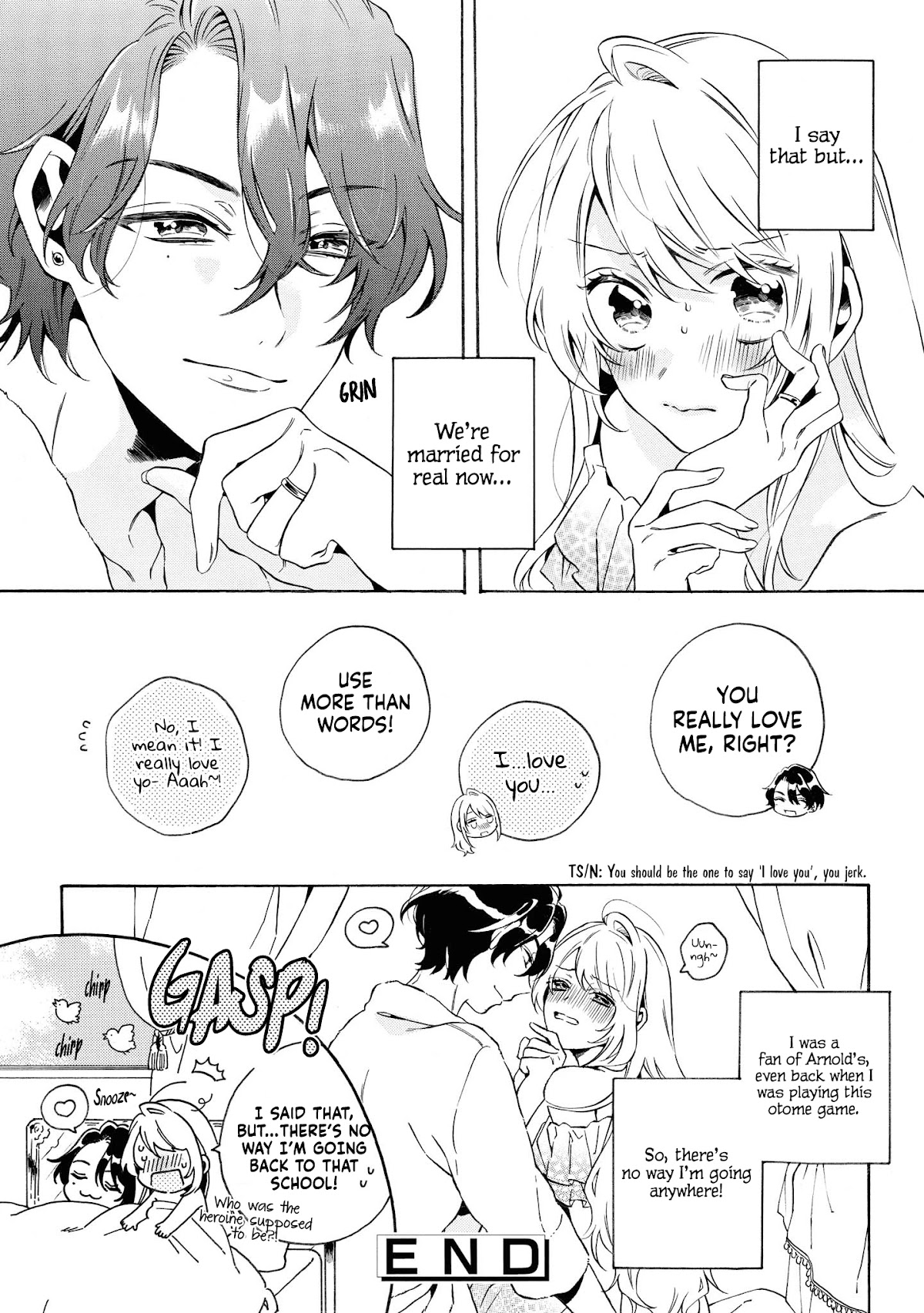 The Young Lady Can't Escape From Her Doting Husband ♡ Chapter 3 page 27 - Chapter 3: The Otome Game’s Season Will Begin, but it’s too Difficult for me who’s a Mob