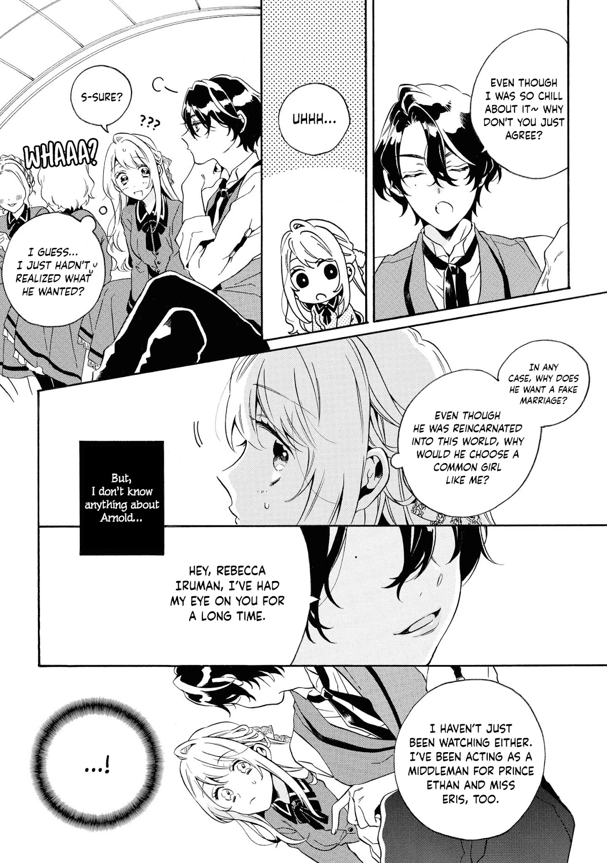 The Young Lady Can't Escape From Her Doting Husband ♡ Chapter 3 page 5 - Chapter 3: The Otome Game’s Season Will Begin, but it’s too Difficult for me who’s a Mob