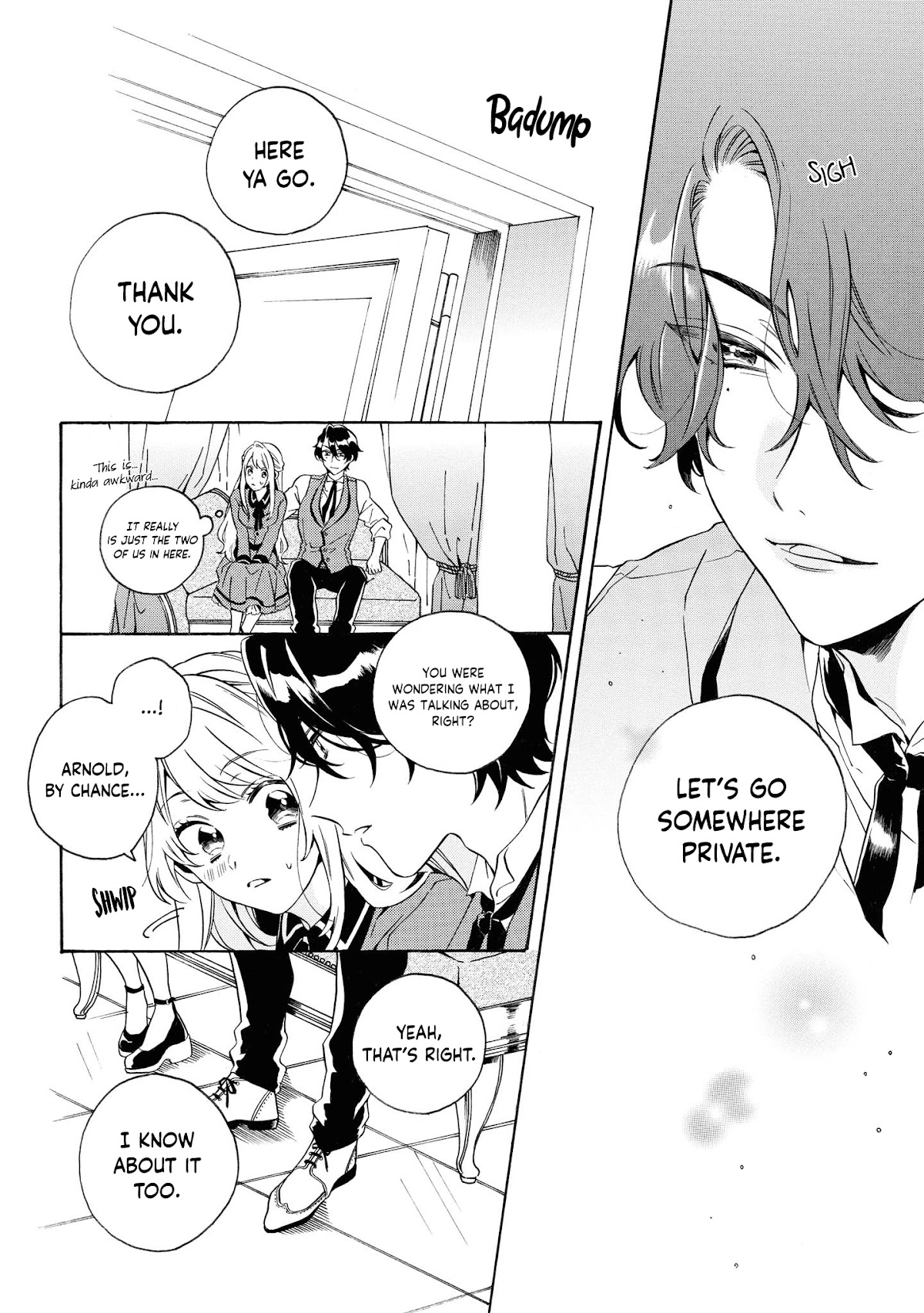 The Young Lady Can't Escape From Her Doting Husband ♡ Chapter 3 page 7 - Chapter 3: The Otome Game’s Season Will Begin, but it’s too Difficult for me who’s a Mob