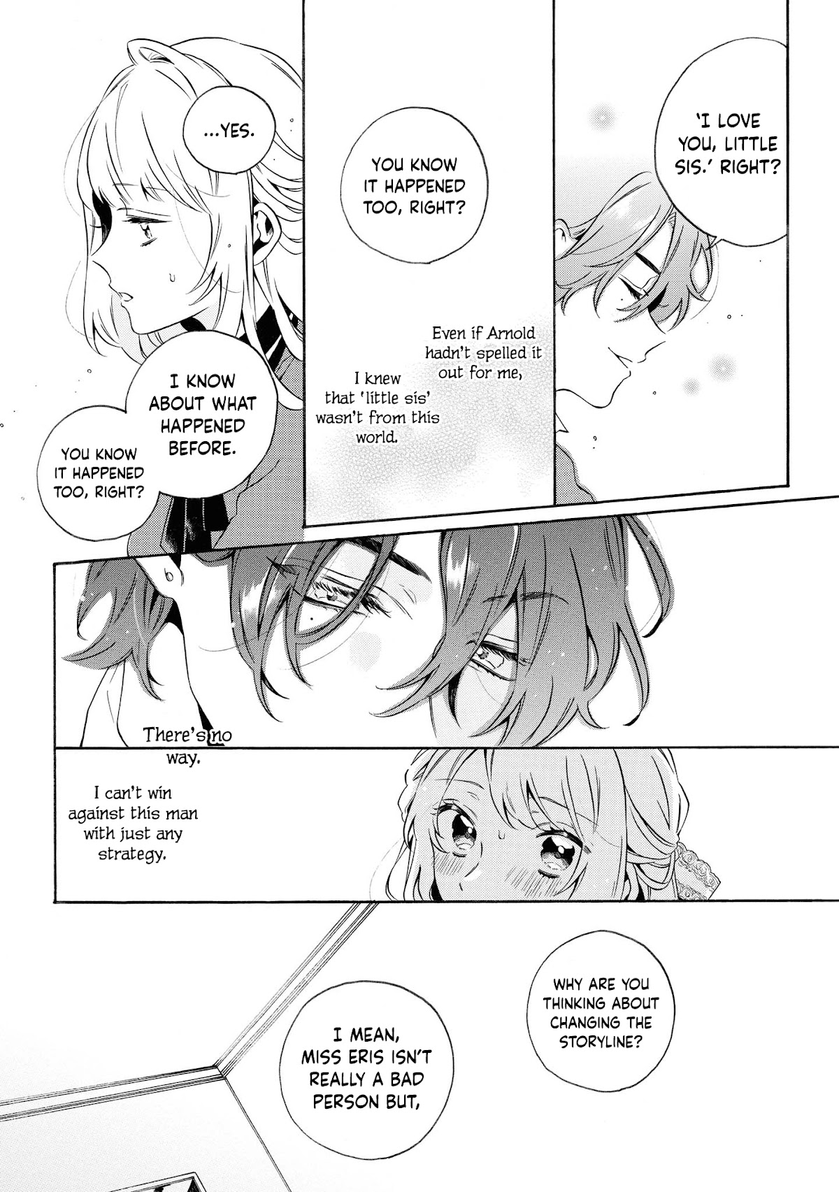 The Young Lady Can't Escape From Her Doting Husband ♡ Chapter 3 page 8 - Chapter 3: The Otome Game’s Season Will Begin, but it’s too Difficult for me who’s a Mob