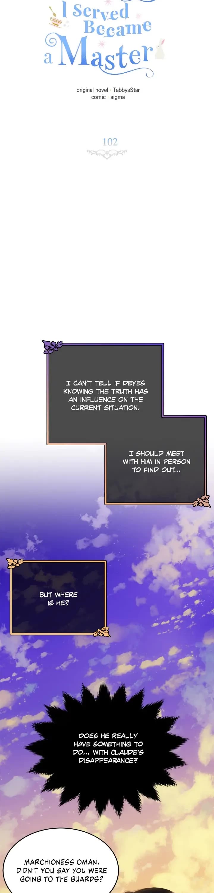 The Young Lady I Served Became a Young Master Chapter 102 page 27 - Chapter 102