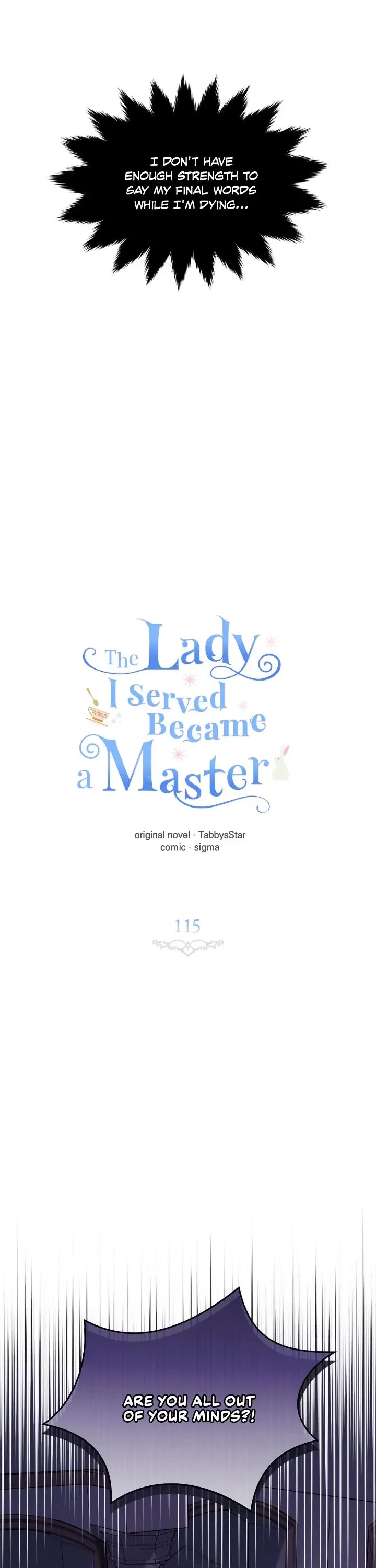 The Young Lady I Served Became a Young Master Chapter 115 page 30 - Chapter 115