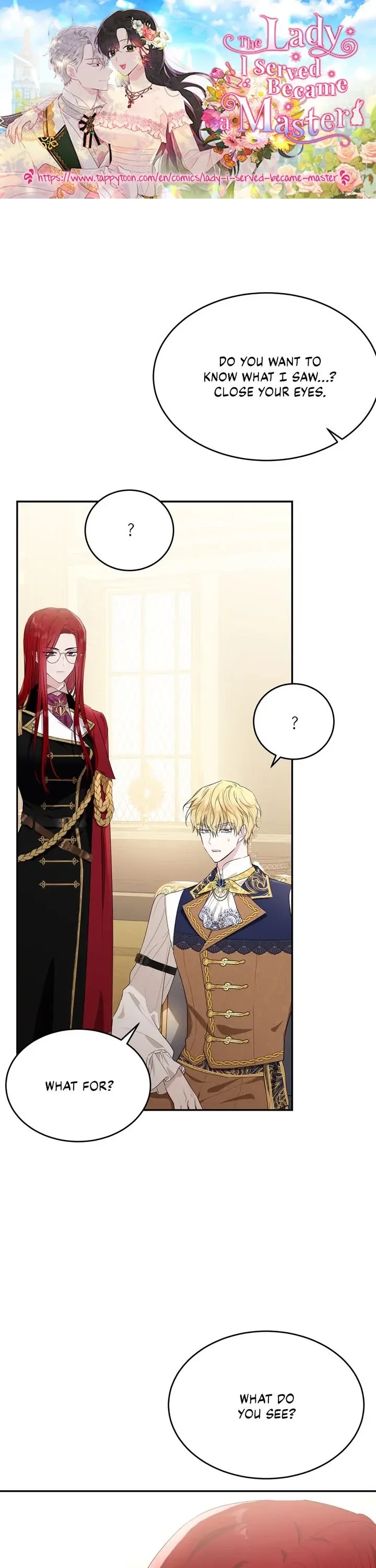 The Young Lady I Served Became a Young Master Chapter 86 page 1 - Chapter 86