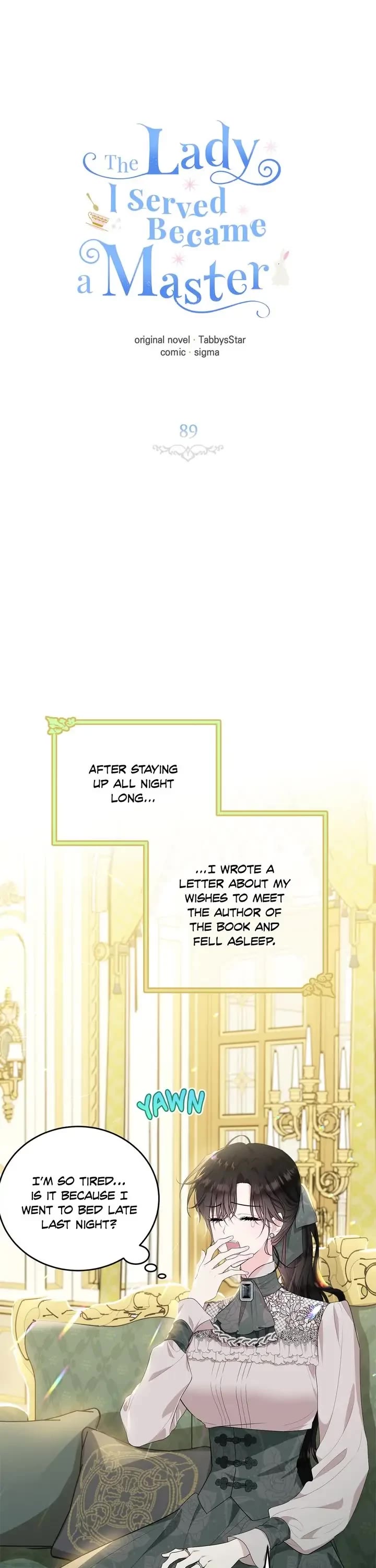 The Young Lady I Served Became a Young Master Chapter 89 page 20 - Chapter 89