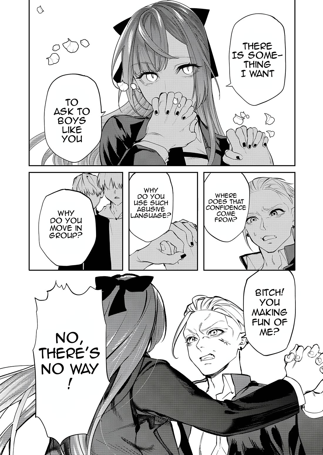 The Young Lady in a Delinquent High School Chapter 1 page 11 - Chapter 1: A graceful transfer student