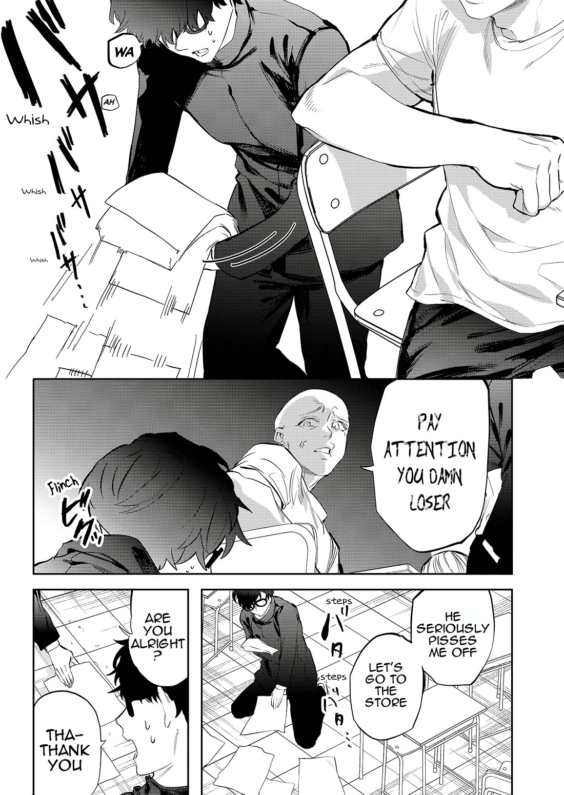 The Young Lady in a Delinquent High School Chapter 1 page 16 - Chapter 1: A graceful transfer student