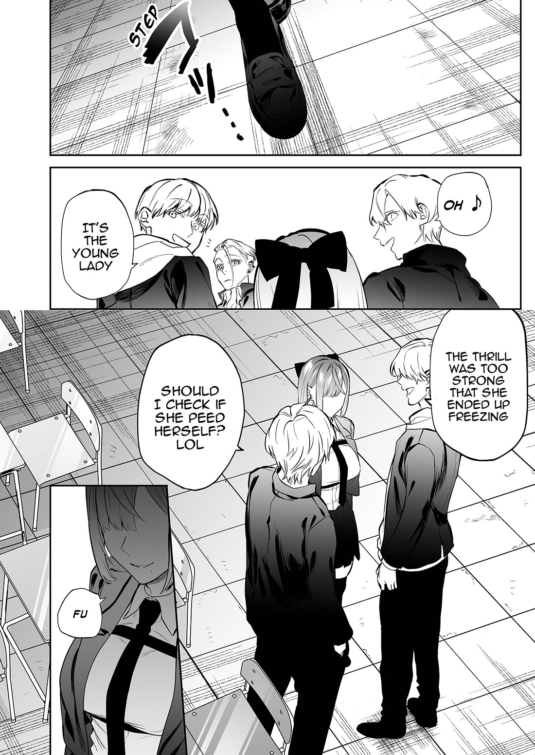 The Young Lady in a Delinquent High School Chapter 1 page 27 - Chapter 1: A graceful transfer student