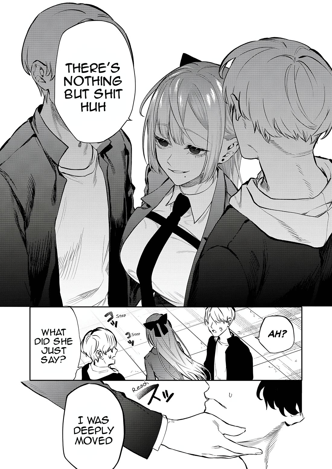 The Young Lady in a Delinquent High School Chapter 1 page 28 - Chapter 1: A graceful transfer student