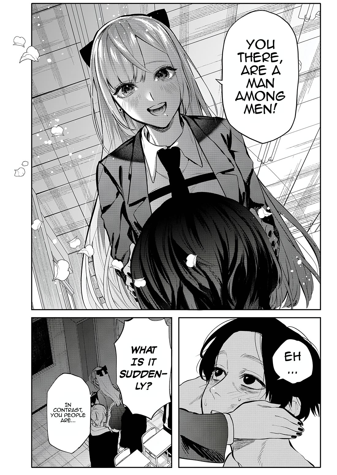 The Young Lady in a Delinquent High School Chapter 1 page 29 - Chapter 1: A graceful transfer student