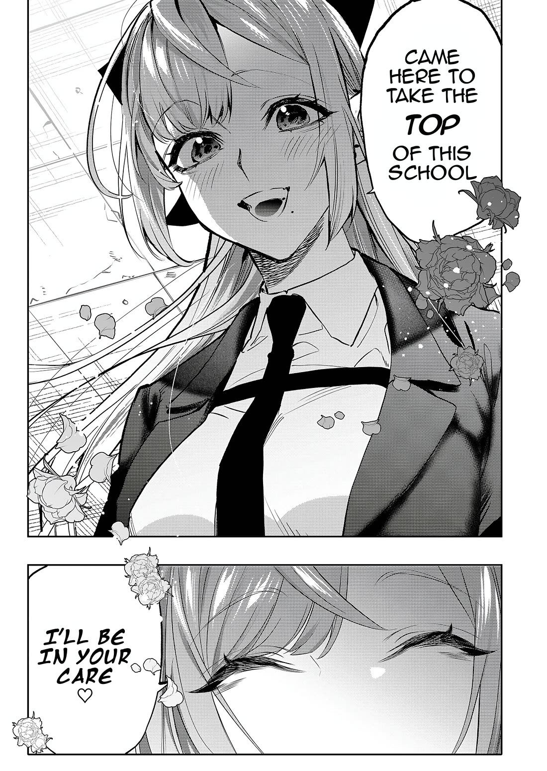 The Young Lady in a Delinquent High School Chapter 1 page 36 - Chapter 1: A graceful transfer student