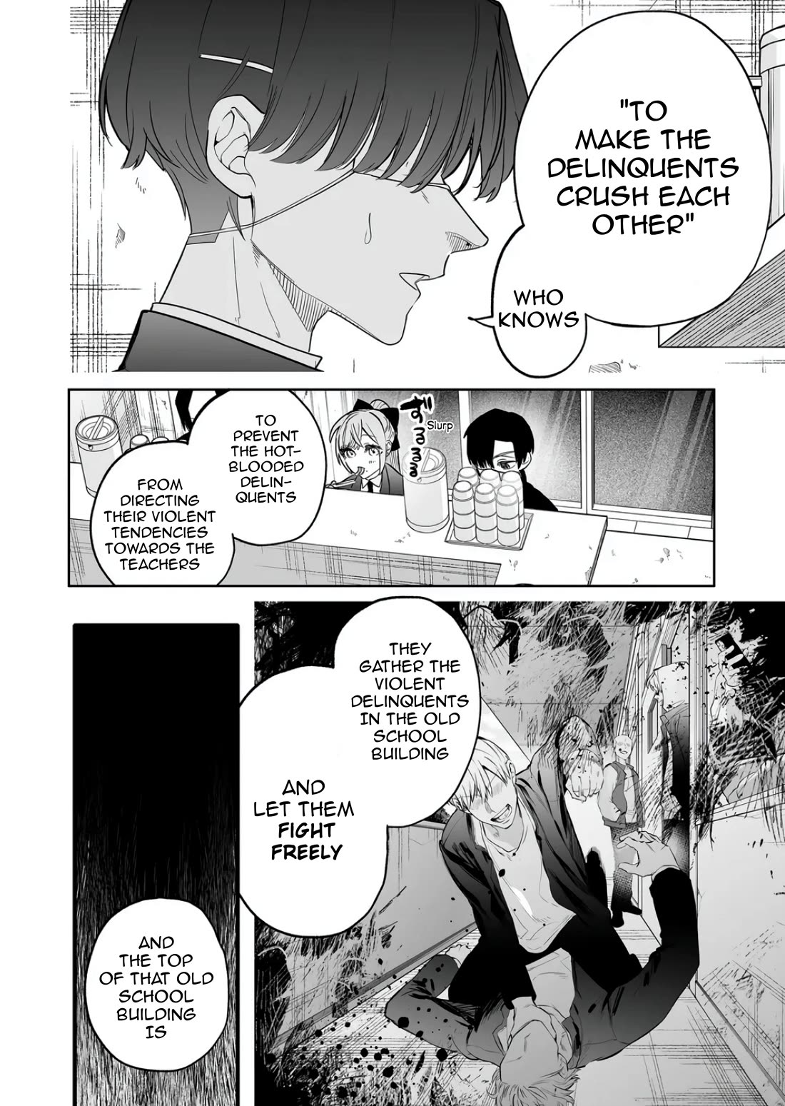 The Young Lady in a Delinquent High School Chapter 10 page 4 - Chapter 10: A refill