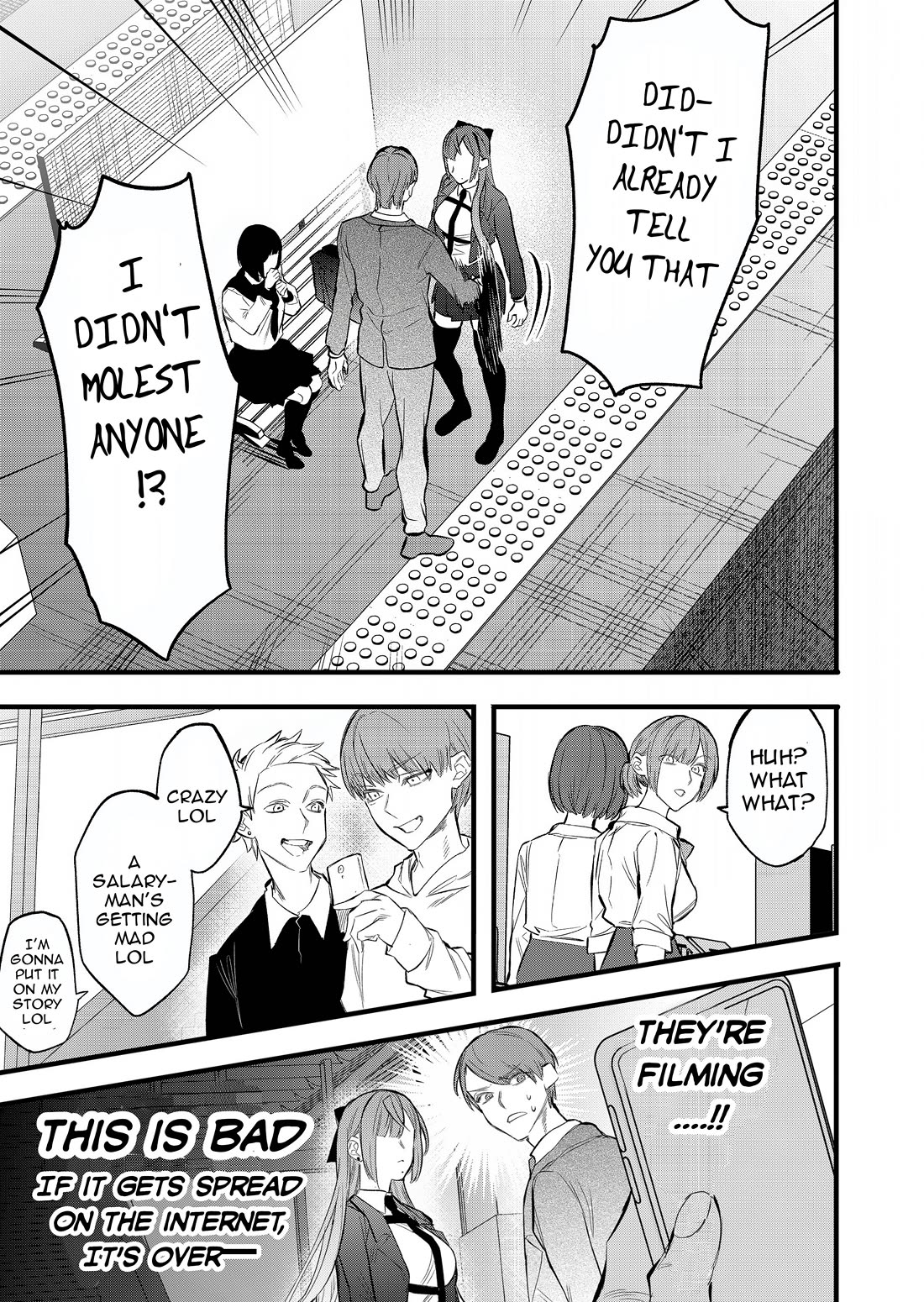 The Young Lady in a Delinquent High School Chapter 2 page 23 - Chapter 2: Commuting to school by train