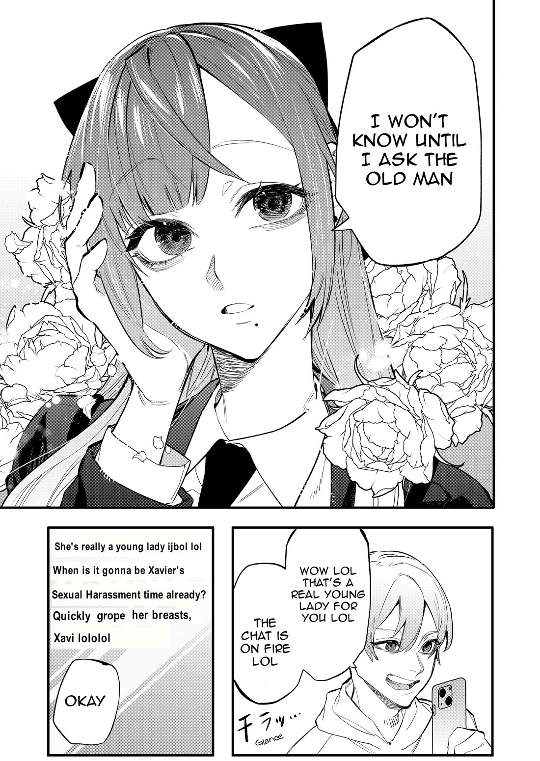 The Young Lady in a Delinquent High School Chapter 3 page 11 - Chapter 3: Wanting to make buddies!