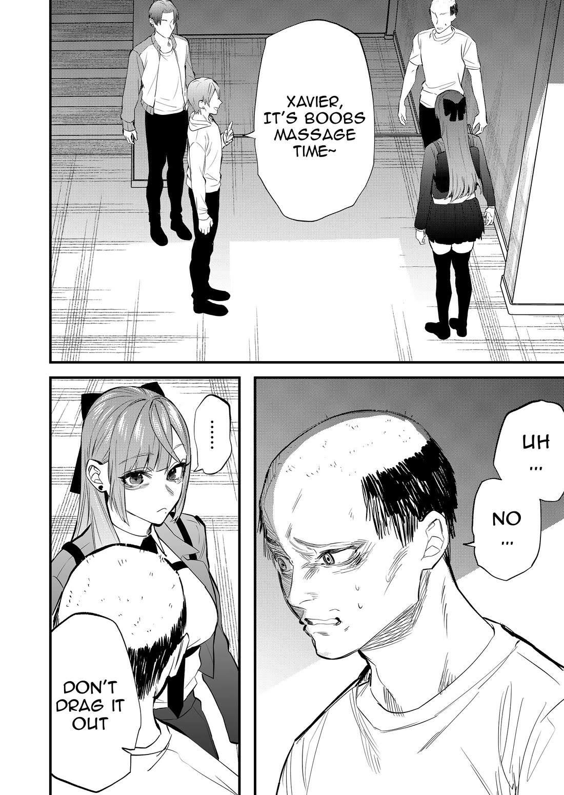 The Young Lady in a Delinquent High School Chapter 3 page 12 - Chapter 3: Wanting to make buddies!