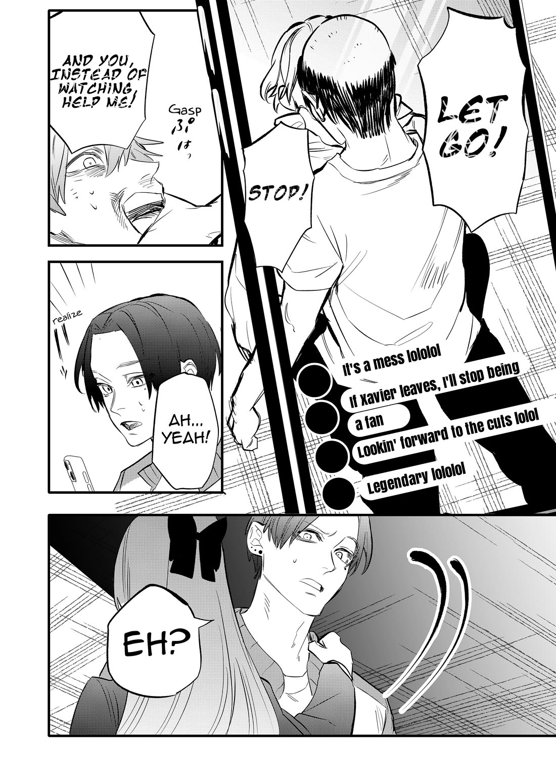 The Young Lady in a Delinquent High School Chapter 3 page 22 - Chapter 3: Wanting to make buddies!
