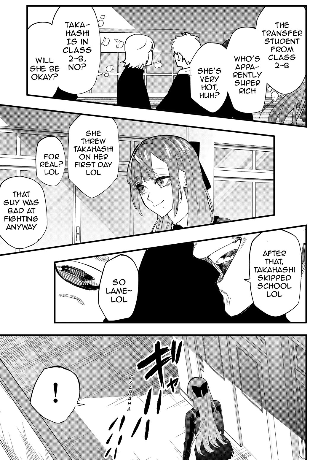 The Young Lady in a Delinquent High School Chapter 3 page 5 - Chapter 3: Wanting to make buddies!
