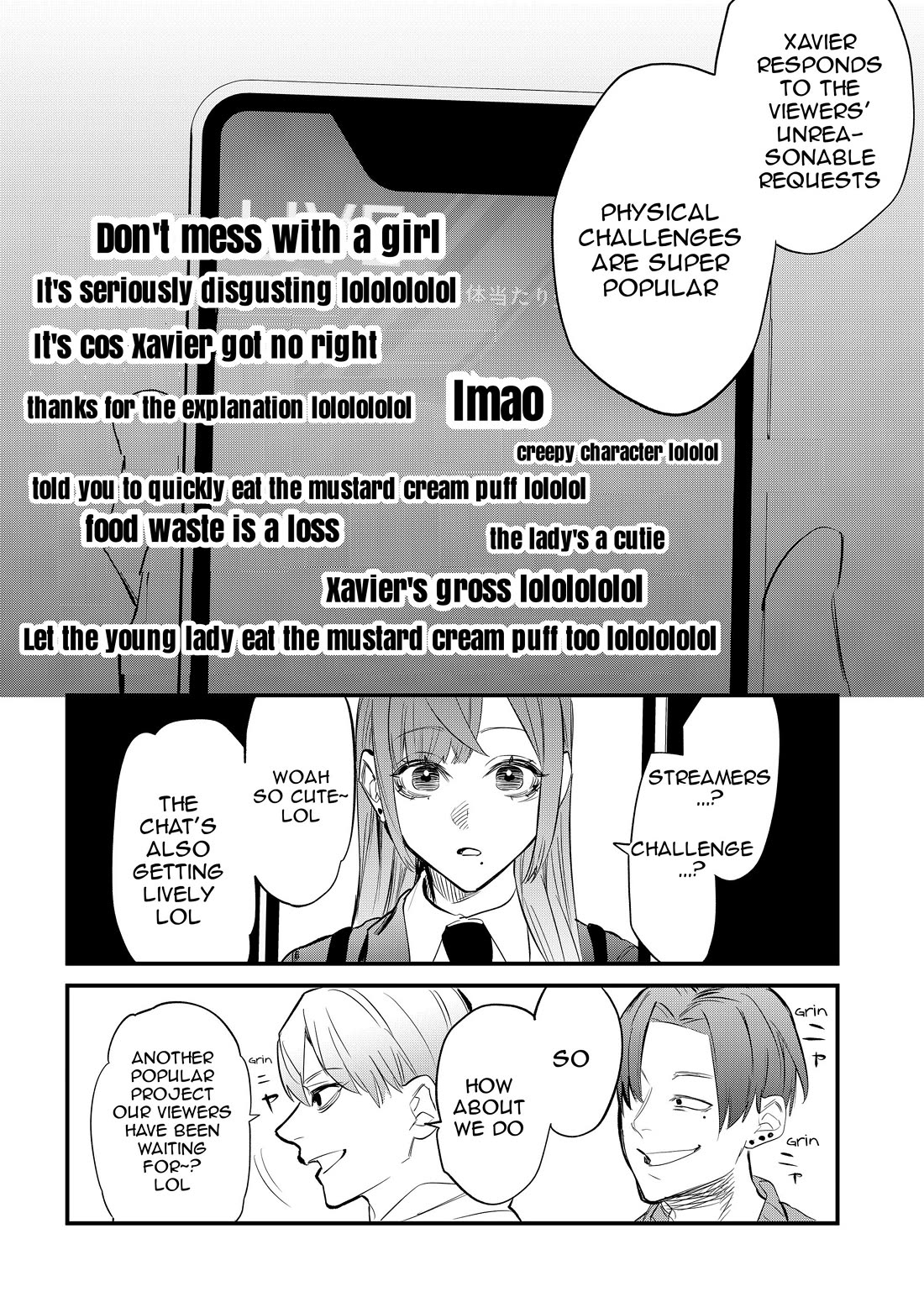 The Young Lady in a Delinquent High School Chapter 3 page 9 - Chapter 3: Wanting to make buddies!