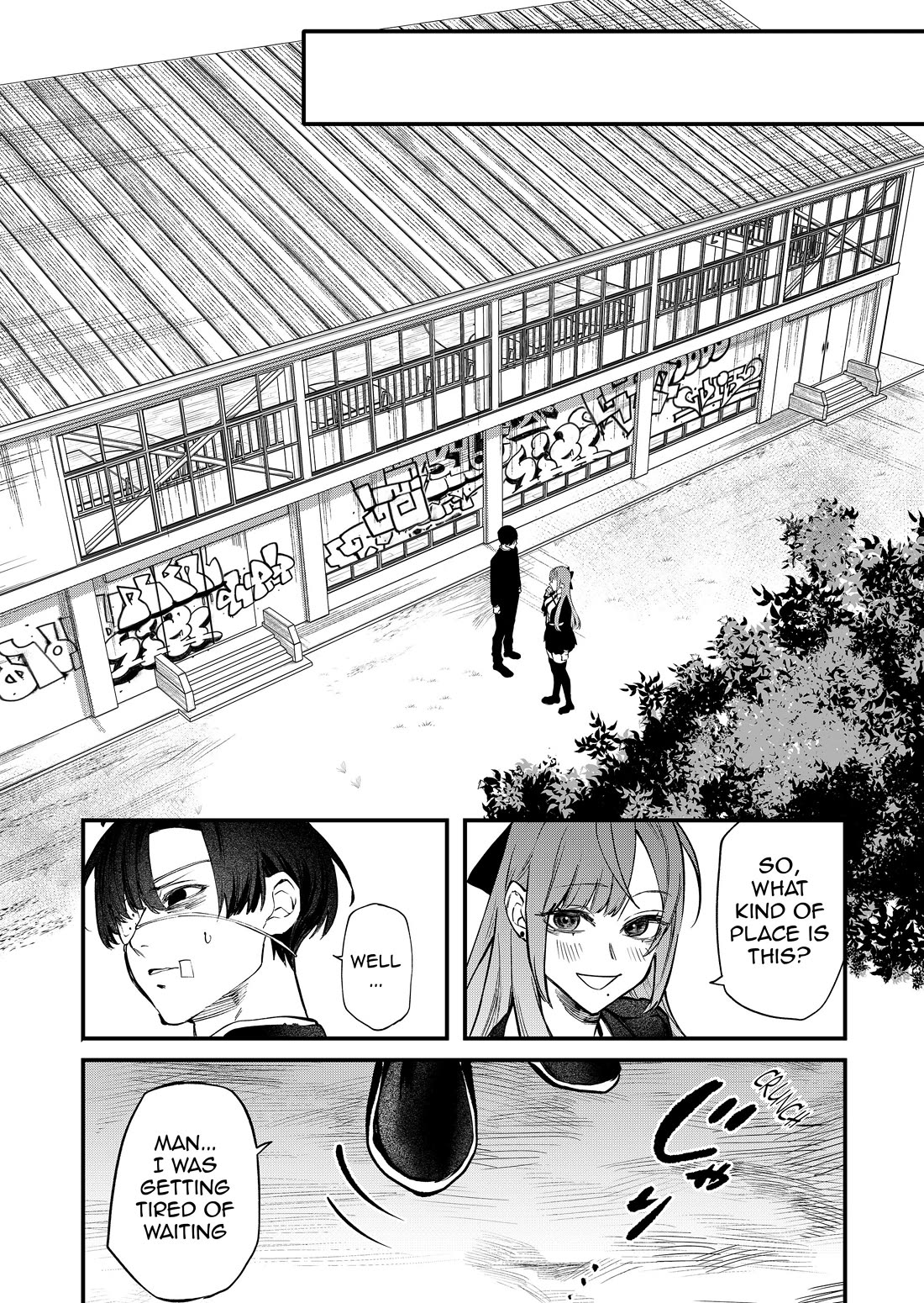 The Young Lady in a Delinquent High School Chapter 4 page 8 - Chapter 4: An exciting school tour