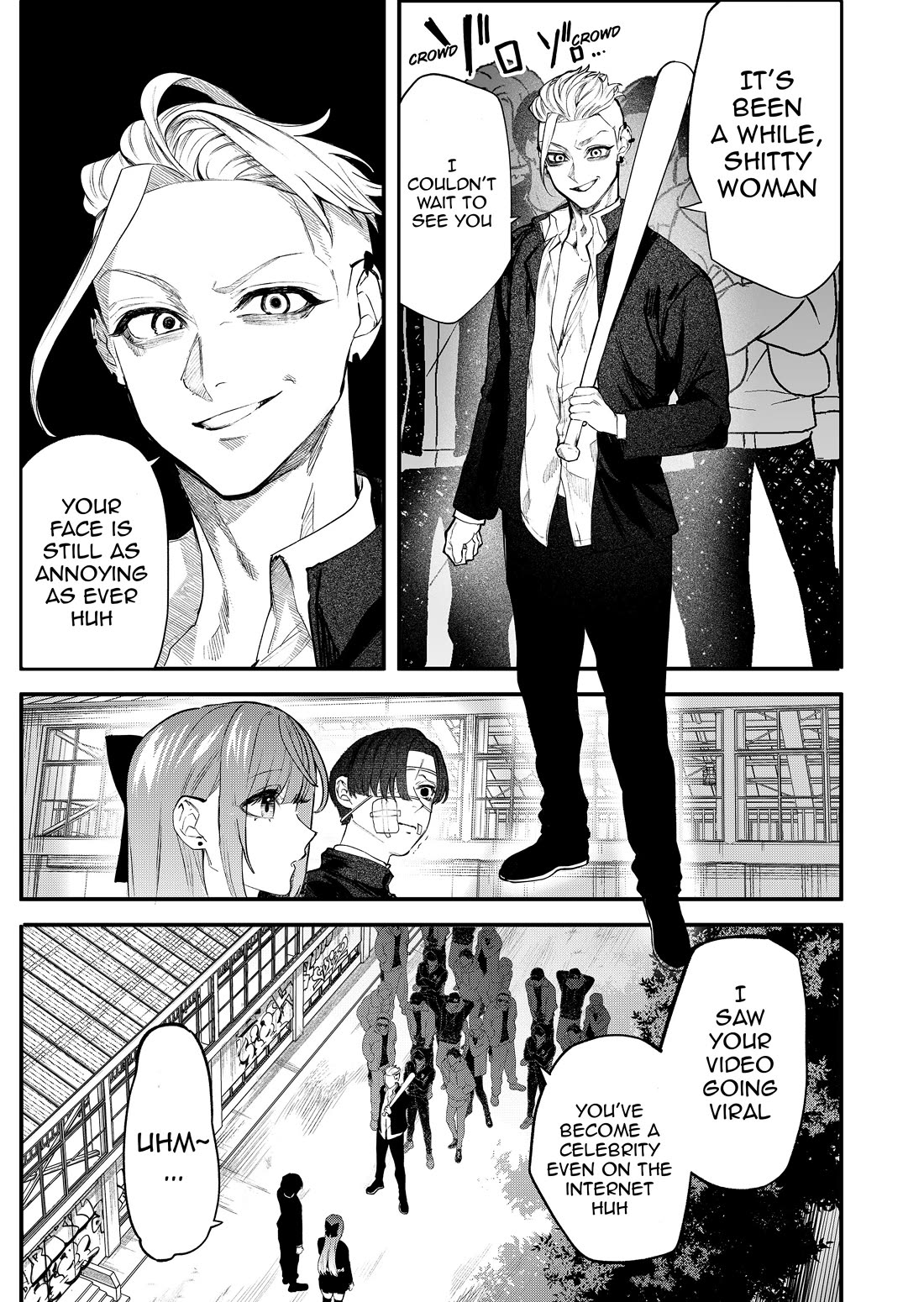 The Young Lady in a Delinquent High School Chapter 4 page 9 - Chapter 4: An exciting school tour