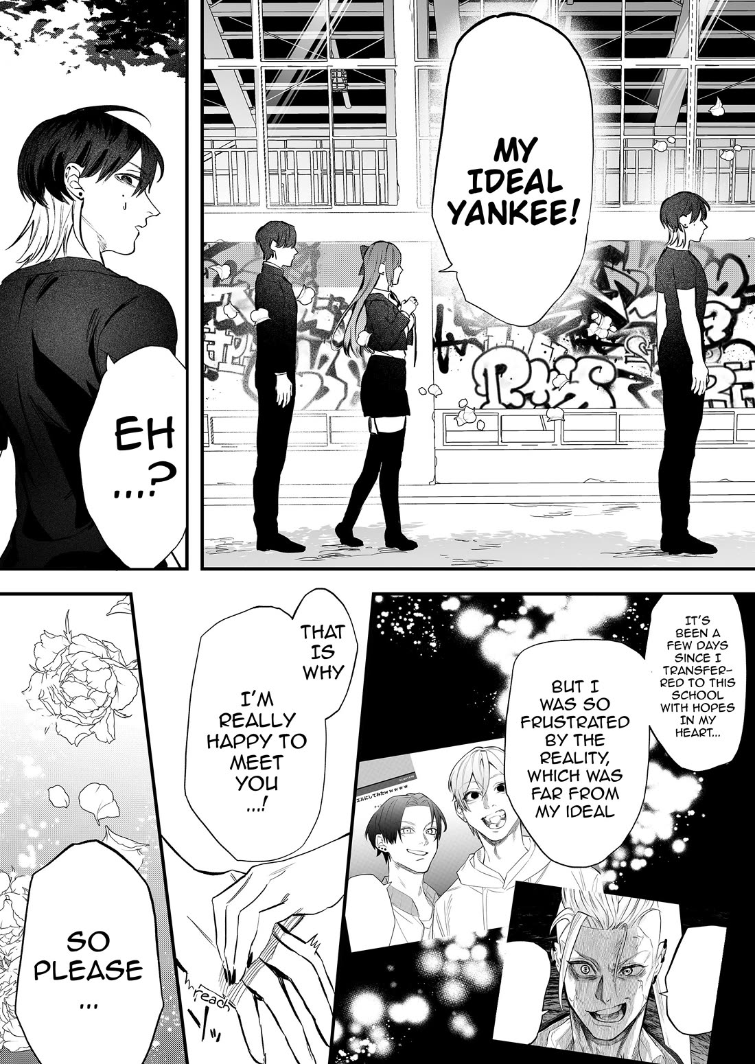 The Young Lady in a Delinquent High School Chapter 5 page 10 - Chapter 5: A new encounter