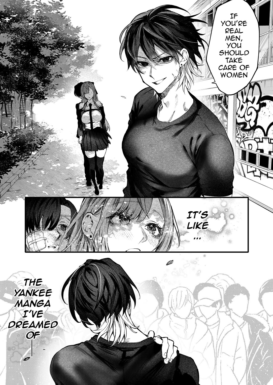 The Young Lady in a Delinquent High School Chapter 5 page 2 - Chapter 5: A new encounter
