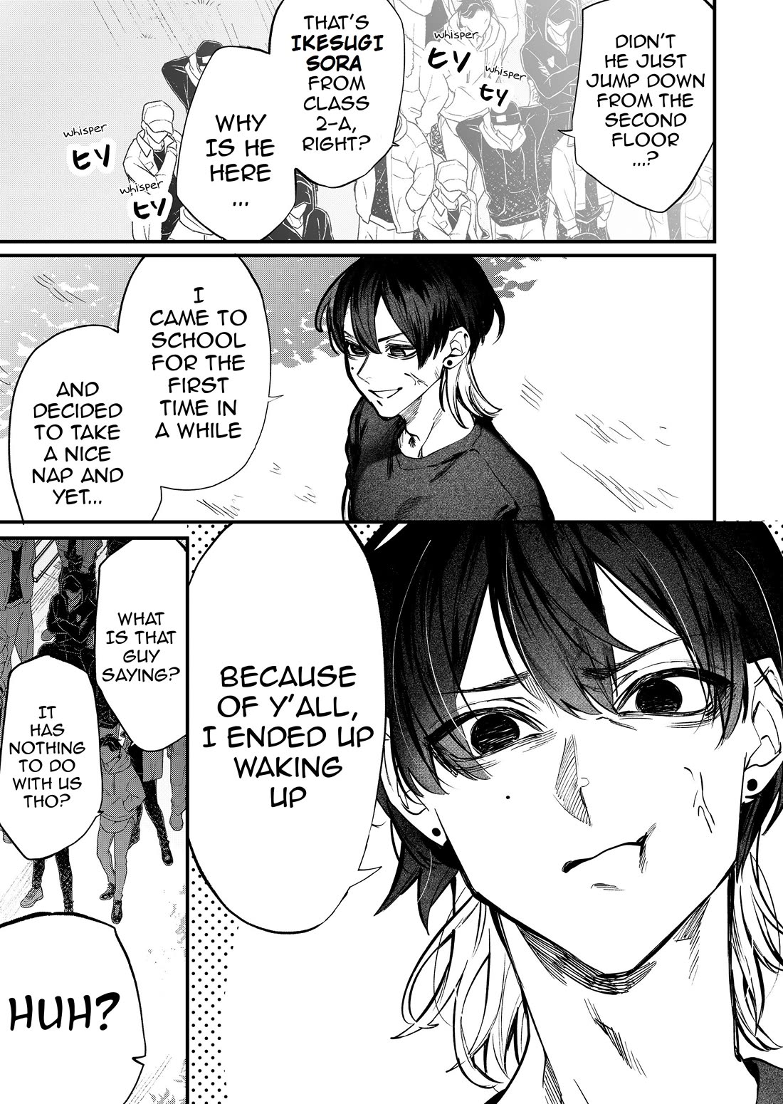 The Young Lady in a Delinquent High School Chapter 5 page 4 - Chapter 5: A new encounter