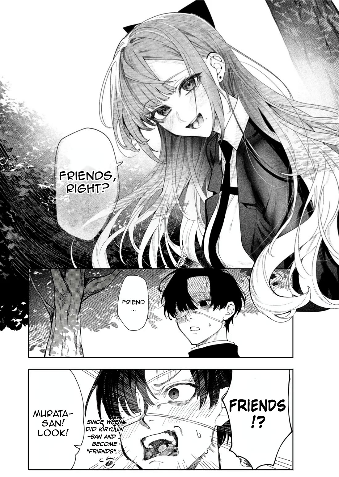 The Young Lady in a Delinquent High School Chapter 6 page 7 - Chapter 6: Secret Tailing