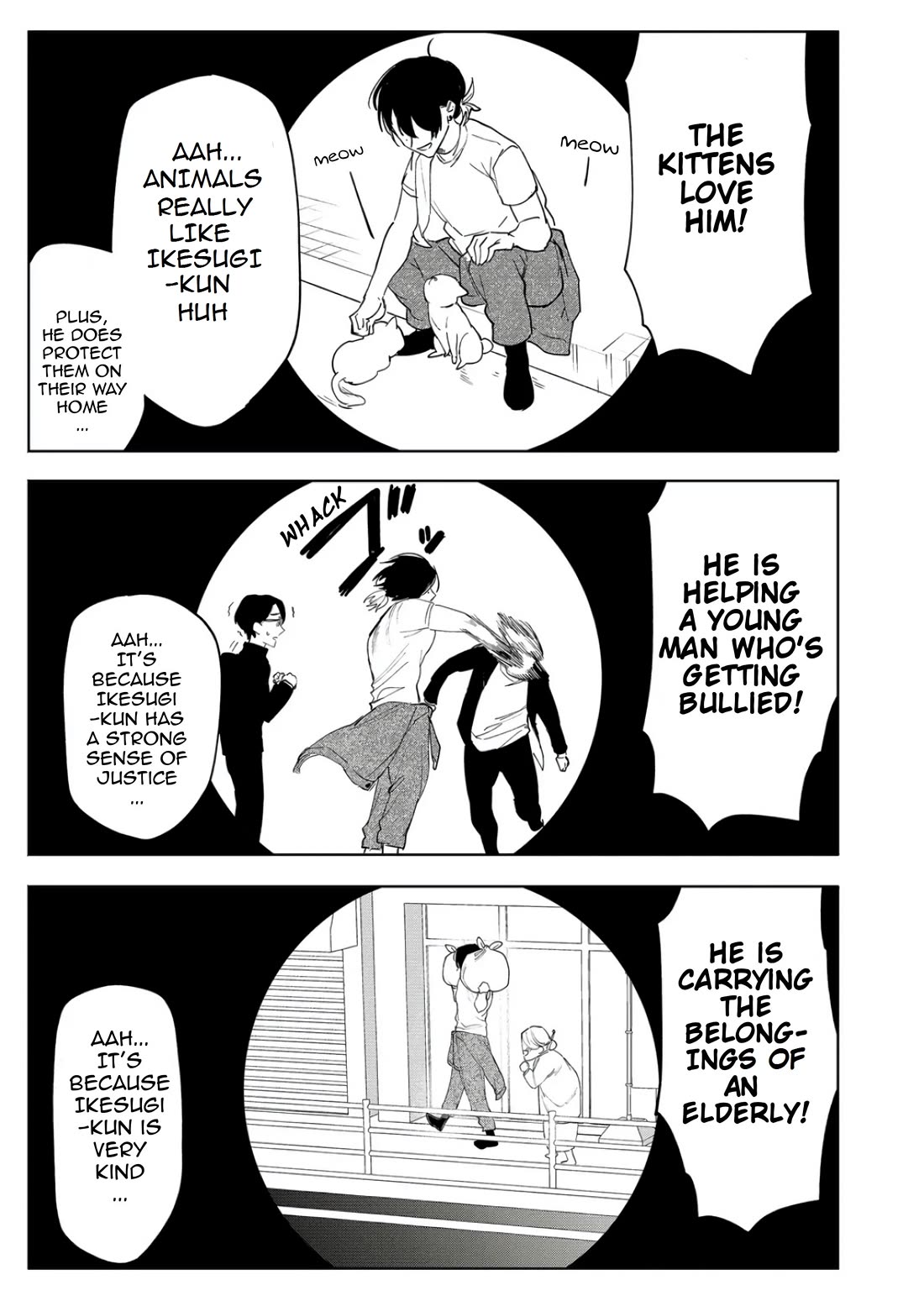The Young Lady in a Delinquent High School Chapter 6 page 8 - Chapter 6: Secret Tailing