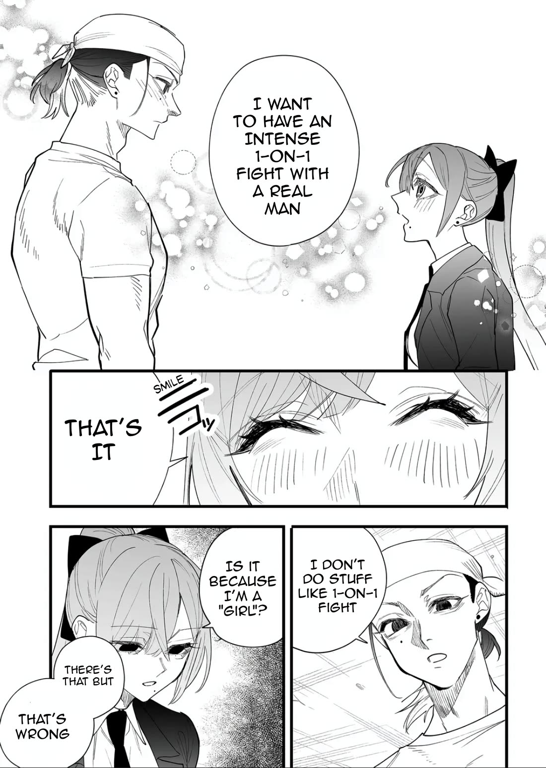 The Young Lady in a Delinquent High School Chapter 9 page 13 - Chapter 9: First time...♡
