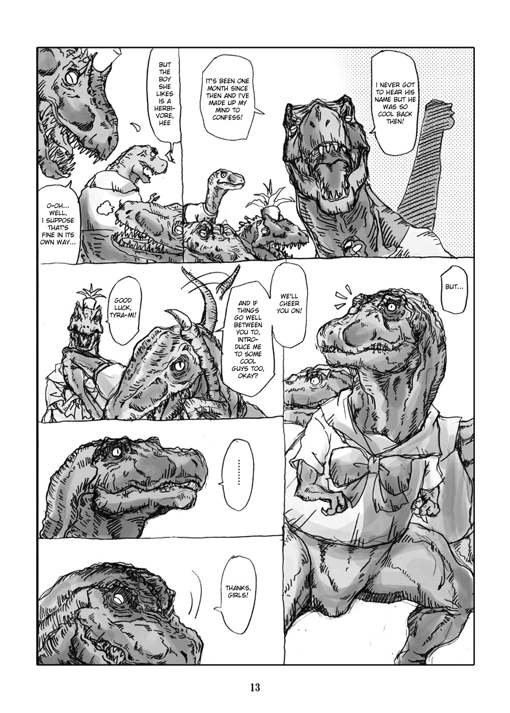 The Young Maiden in Love Is a Carnivore Chapter 0 page 12 - Chapter 0 : [Oneshot]