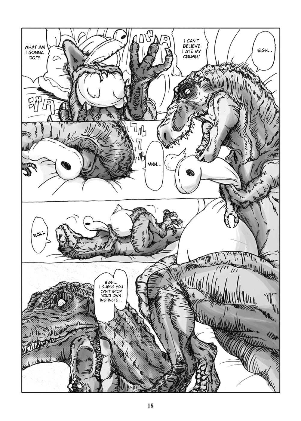 The Young Maiden in Love Is a Carnivore Chapter 0 page 17 - Chapter 0 : [Oneshot]