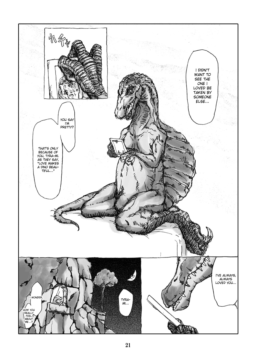 The Young Maiden in Love Is a Carnivore Chapter 0 page 20 - Chapter 0 : [Oneshot]