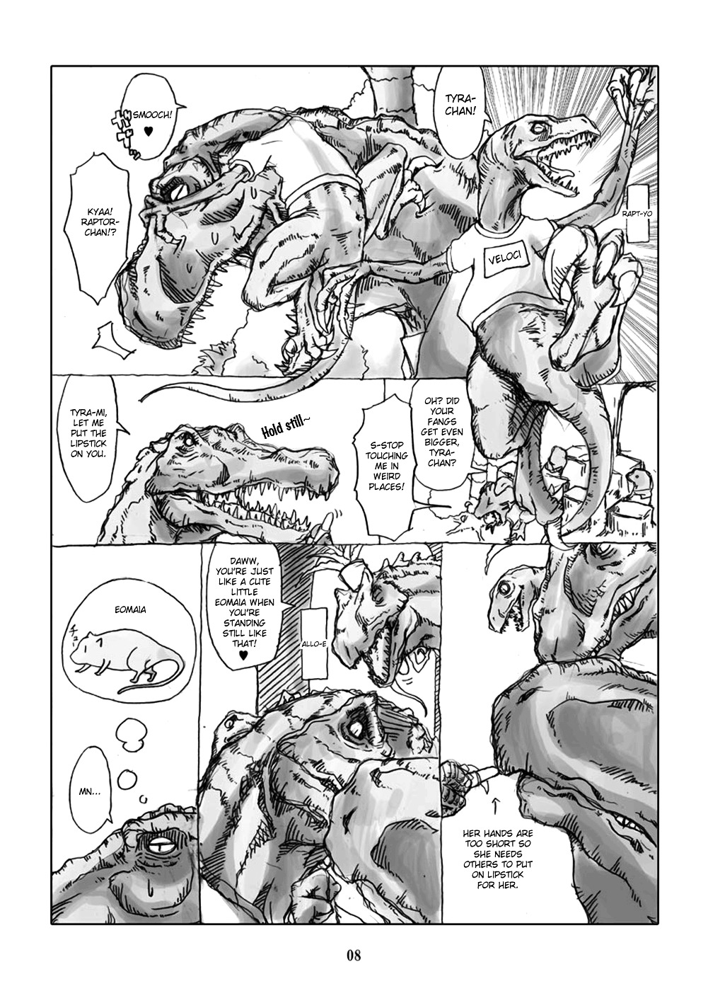 The Young Maiden in Love Is a Carnivore Chapter 0 page 7 - Chapter 0 : [Oneshot]