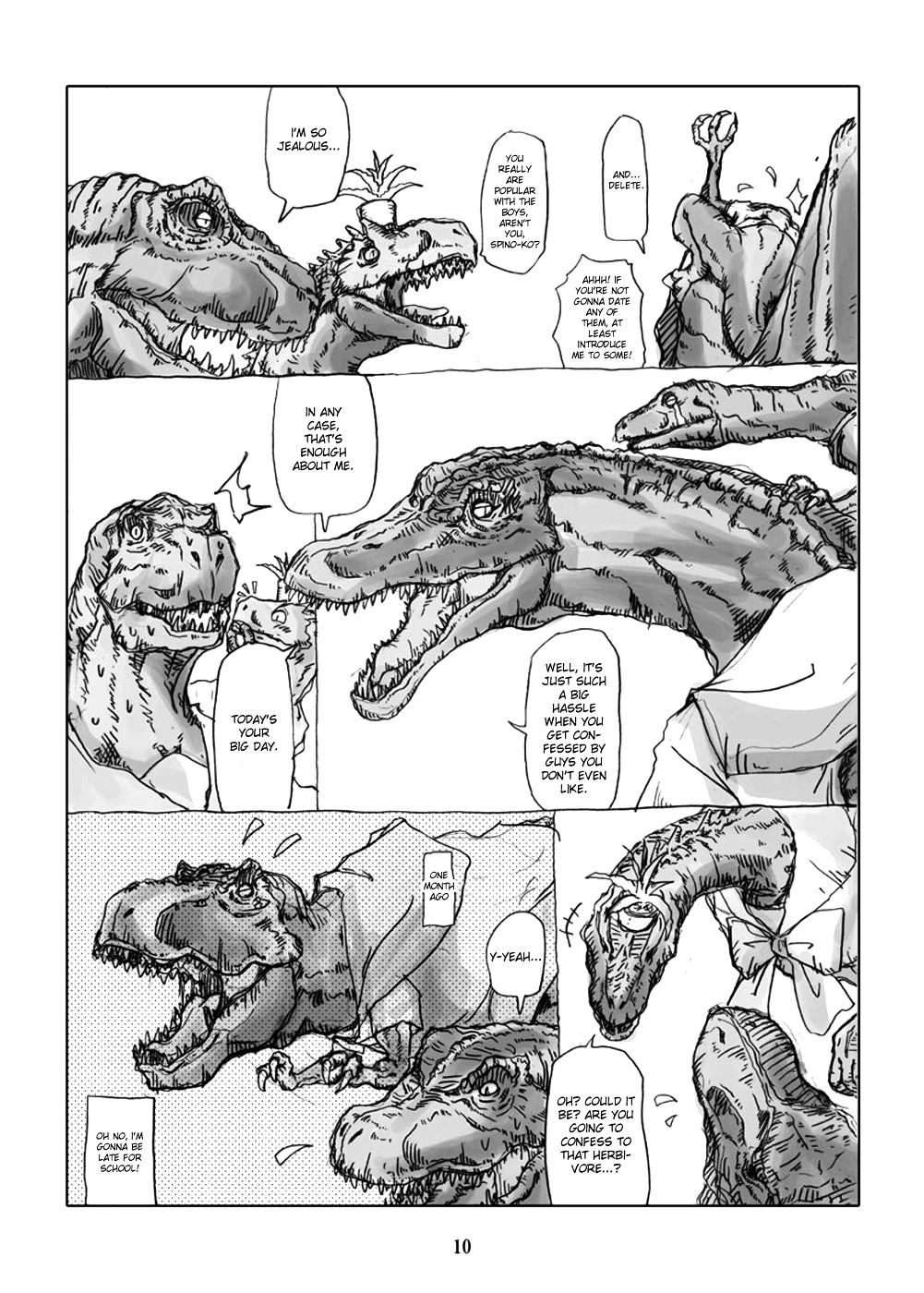 The Young Maiden in Love Is a Carnivore Chapter 0 page 9 - Chapter 0 : [Oneshot]