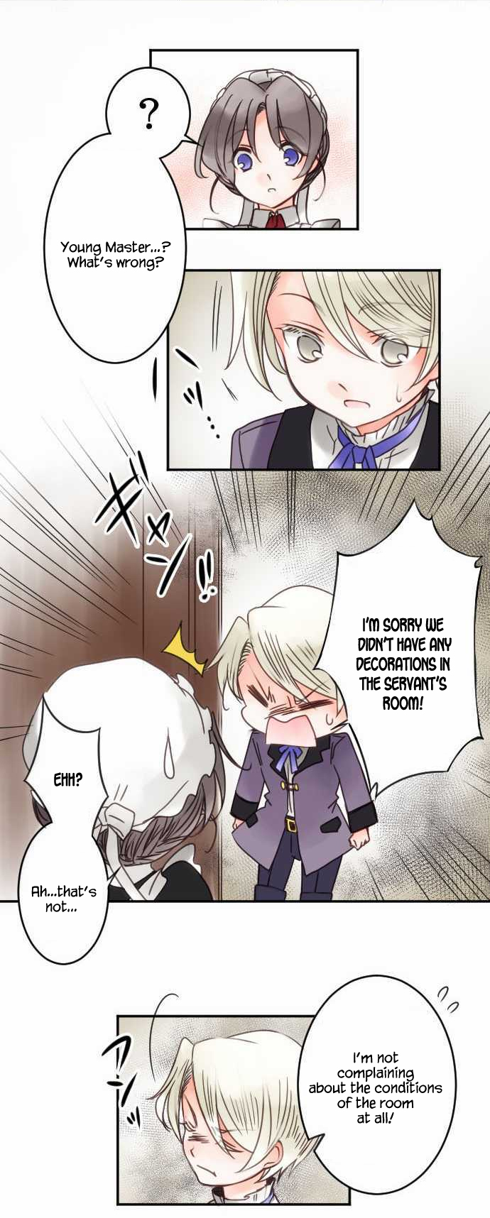The Young Master and The Maid Chapter 19 page 16 - Chapter 19 : A Gloomy Feeling