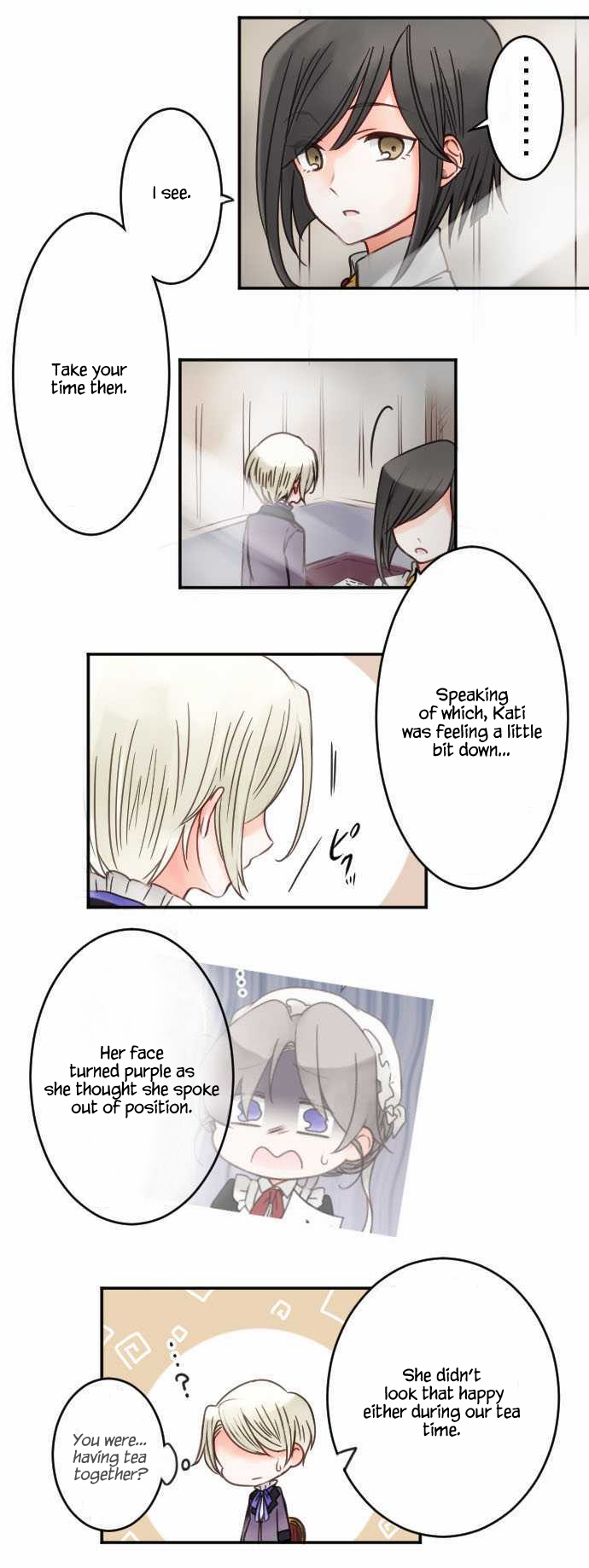 The Young Master and The Maid Chapter 19 page 8 - Chapter 19 : A Gloomy Feeling