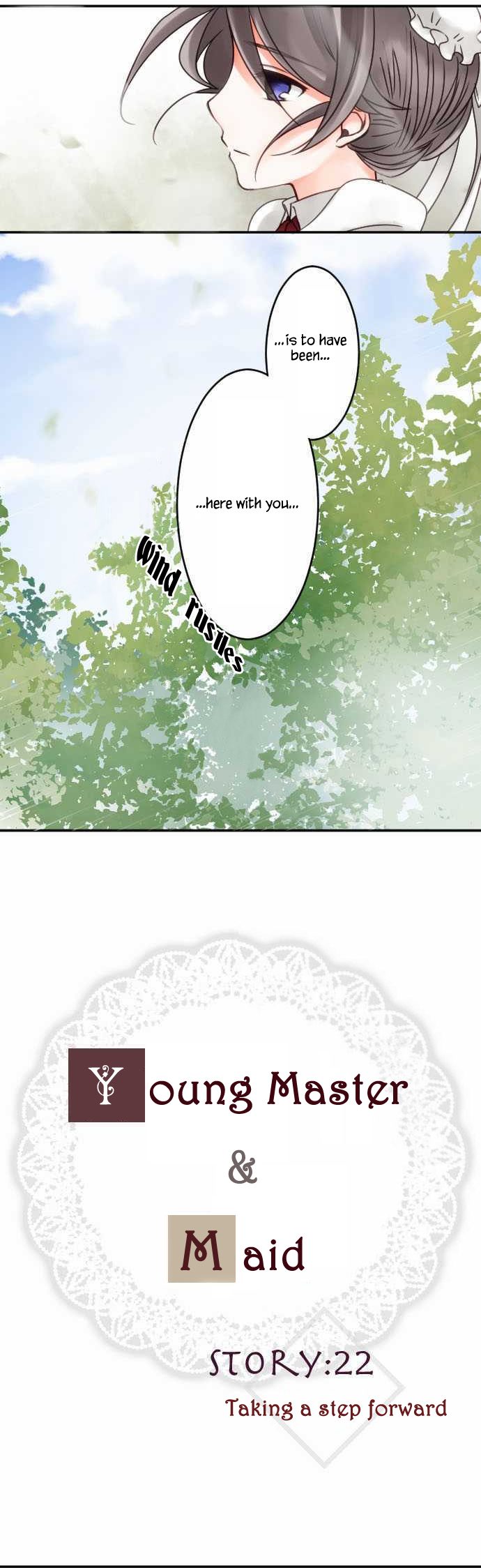 The Young Master and The Maid Chapter 22 page 4 - Chapter 22 : Taking a Step Forward