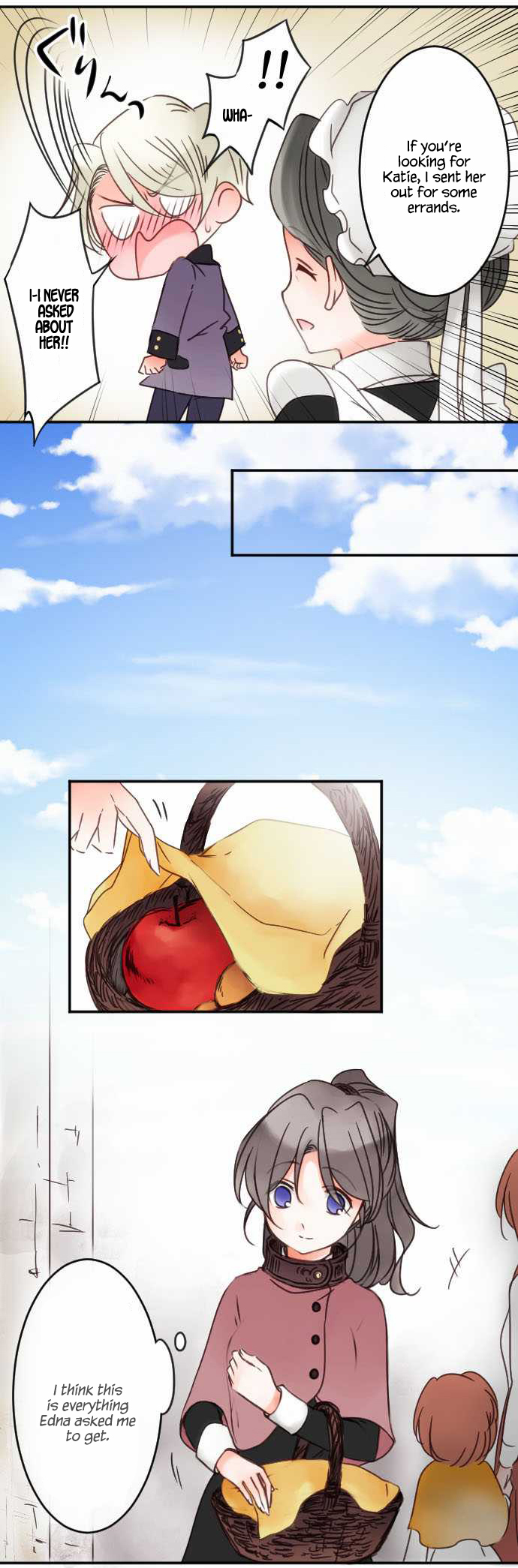 The Young Master and The Maid Chapter 25 page 12 - Chapter 25 : Self Consciousness