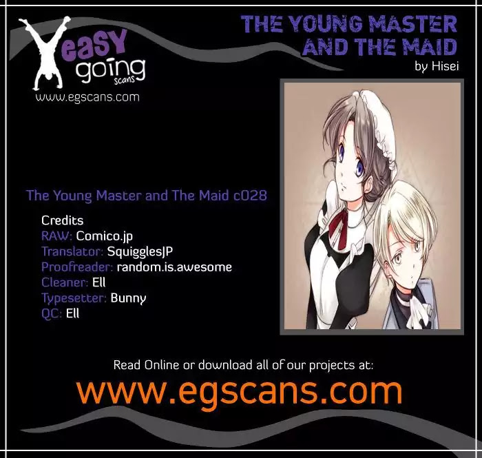 The Young Master and The Maid Chapter 28 page 1 - Chapter 28: Impatience