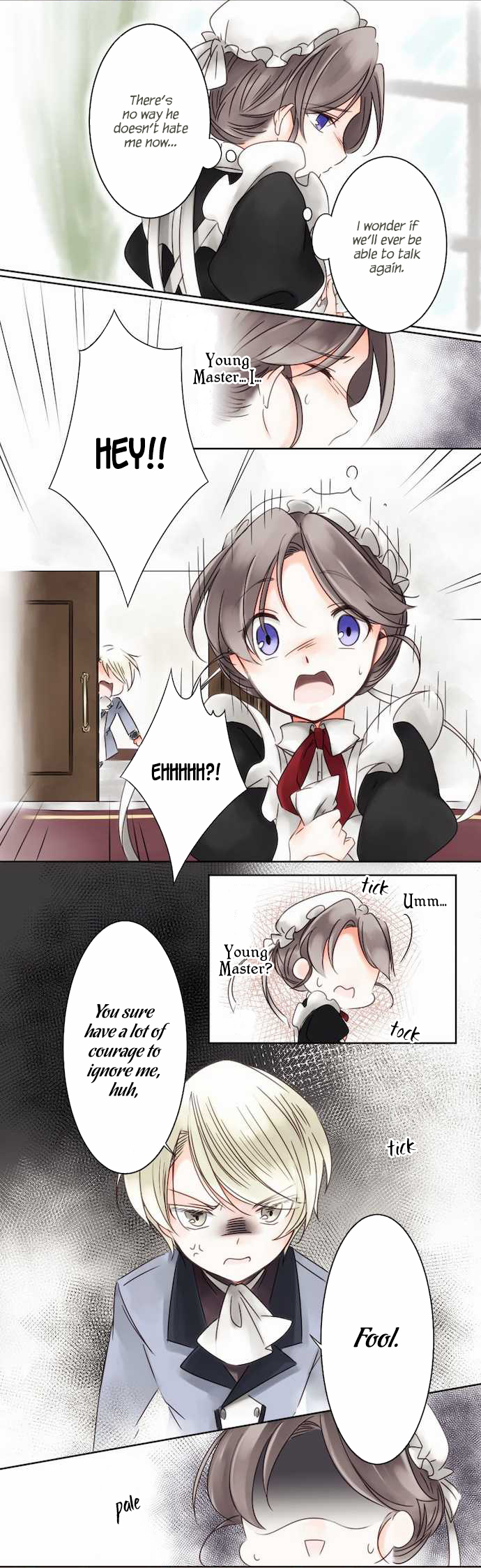 The Young Master and The Maid Chapter 3 page 14 - Chapter 3 : If Pushing Doesn't Work...