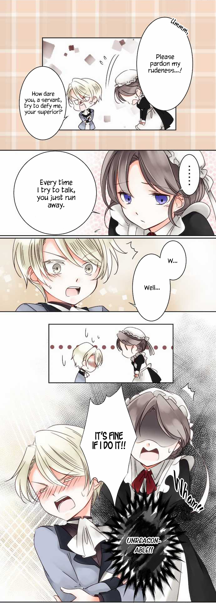 The Young Master and The Maid Chapter 3 page 15 - Chapter 3 : If Pushing Doesn't Work...