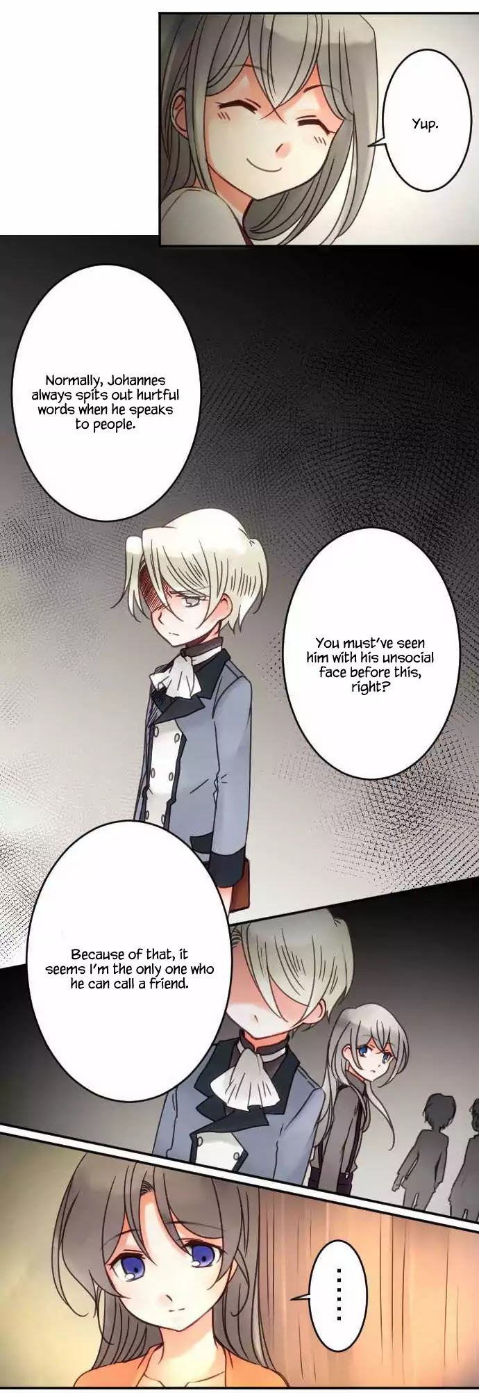The Young Master and The Maid Chapter 30 page 10 - Chapter 30: Reminiscence of the Past during the Night Chat